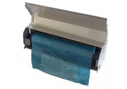 Détectable distributeur de housses de poubelle en acier inoxydable