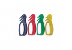 Détectable coupe-film avec double couteau - 5/paquet