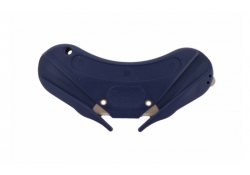 Détectable couteau de sécurité avec 2 lames fermées et coupe-ruban - 5/paquet