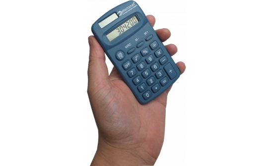 fully detectable handheld calculator 2