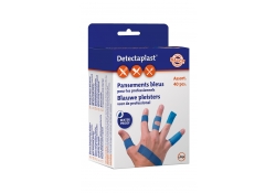 Assortiment détectable pansements imperméable - 100pcs.