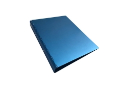 Classeur en aluminium détectable A4 anodisé