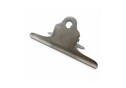 Détectable clip bulldog en acier inoxydable