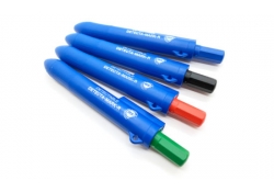 Marqueur permanent détectable - rétractable - 10/paquet