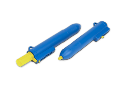 Détectable marqueurs fluorescents - rétractables - 10/paquet