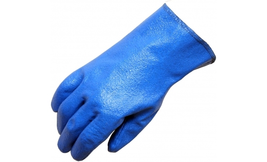 Detectable nitril gloves r seamless cuff fully coated