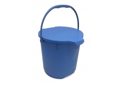 Détectable seau avec couvercle 12L