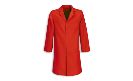 Jacket for food industry long red