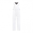 Salopette l'industrie alimentaire avec bande élastique au dos - blanc/gris
