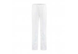 Hosen lebensmittelindustrie mit Gummizug - weiß