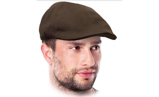Flat cap for food industry