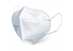 Masque buccal FFP2 - élastique derrière les oreilles - blanc - 20/disp.