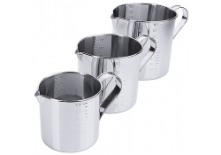 Tasse à mesurer avec graduation à linterieur et lextérieur