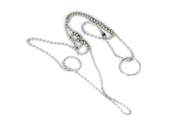 Chaîne à boules chromées - 10/paquet